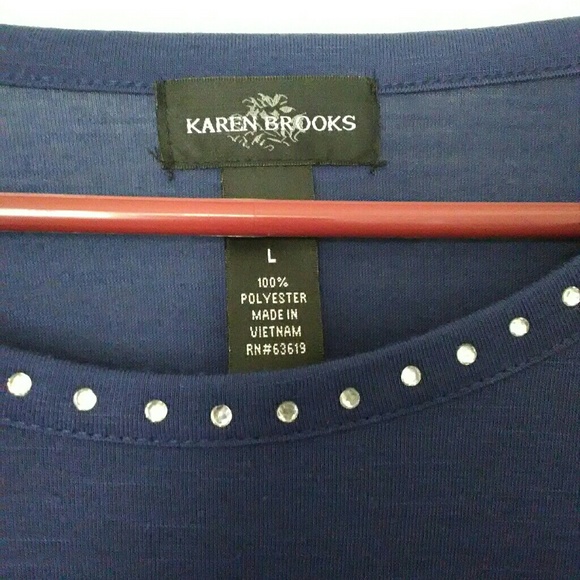 Long sleeve sequined cat top - Picture 3 of 5